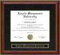 Loyola Marymount University (LMU) Mahogany Diploma Frame