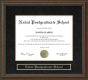 Naval Postgraduate School (NPS) Diploma Frame
