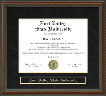Fort Valley State University (FVSU) Diploma Frame