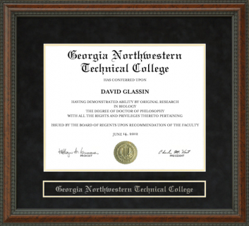 Georgia Northwestern Technical College Diploma Frame