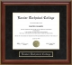 Lanier Technical College Mahogany Diploma Frame