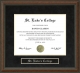 St. Luke&#39;s College Diploma Frame