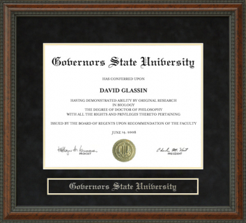 Governors State University (GSU) Diploma Frame