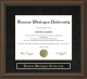 Kansas Wesleyan University (KWU) Diploma Frame