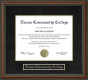 Nunez Community College Diploma Frame