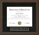 University of Holy Cross Diploma Frame