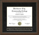 Baltimore City Community College (BCCC) Diploma Frame