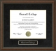 Garrett College Diploma Frame