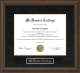 McDaniel College Diploma Frame