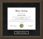 Baker College Diploma Frame