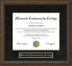 Macomb Community College Diploma Frame