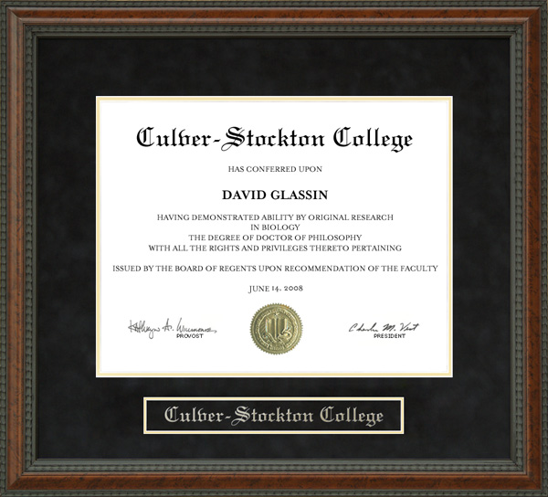 Culver-Stockton College (C-SC) Diploma Frame