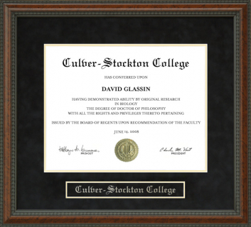 Culver-Stockton College (C-SC) Diploma Frame