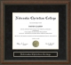 Nebraska Christian College (NCC) Diploma Frame