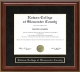 Rowan College at Gloucester County Mahogany Diploma Frame
