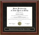State University of New York at Delhi (SUNY Delhi) Mahogany Diploma Frame