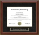 Concordia University (CU) Mahogany Diploma Frame