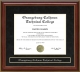 Orangeburg-Calhoun Technical College (OC-Tech) Mahogany Diploma Frame