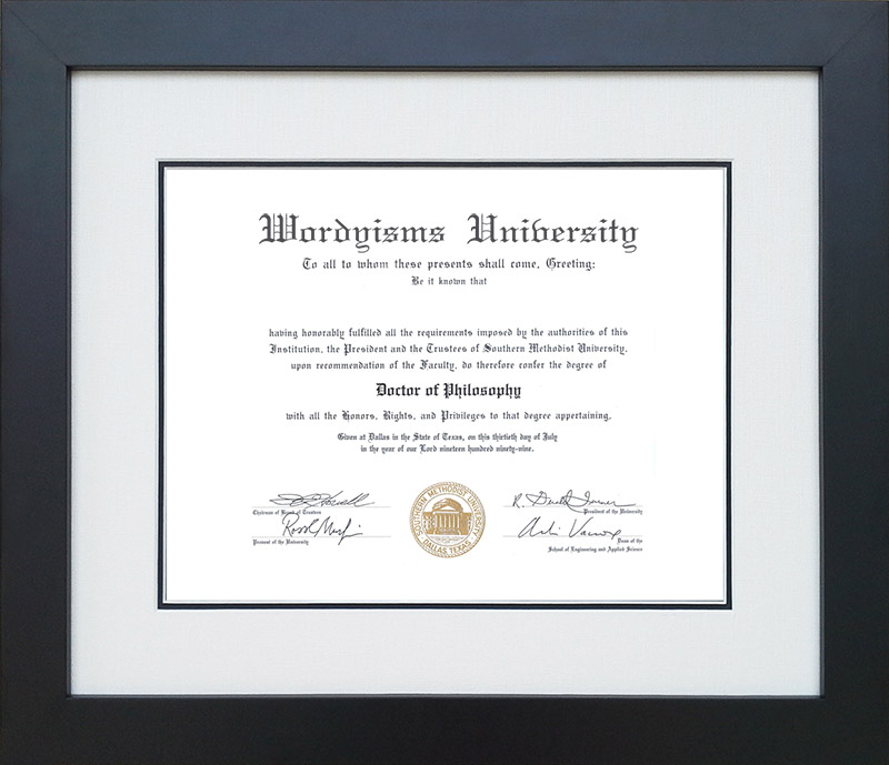 Featured Diploma Frames