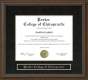 Parker College of Chiropractic Diploma Frame