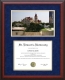 St. Edward&#39;s University Diploma Frame with Campus Image