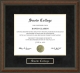 Snow College Diploma Frame
