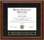 Western Governors University (WGU) Mahogany Diploma Frame