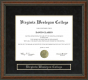 Virginia Wesleyan College (VWC) Diploma Frame