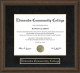 Edmonds Community College Diploma Frame