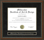 Milwaukee Institute of Art & Design Diploma Frame